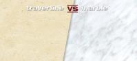 What are the Differences Between Travertine and Marble